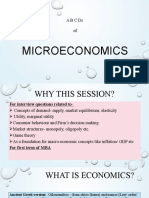 Micro-Economics 2019