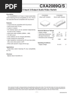 Sony CXA2089Q Datasheet