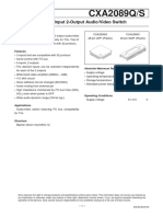 Sony CXA2089Q Datasheet