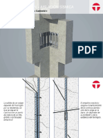 PREFABRICACIÓN + AISLACIÓN SÍSMICA. Unión Pilar Pilar - Coplas Cadweld PDF