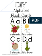 Alphabet Flash Cards