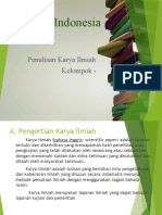 Penulisan Karya Ilmiah