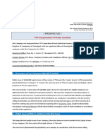 FTP Corporation Private Limited: - Prospectus