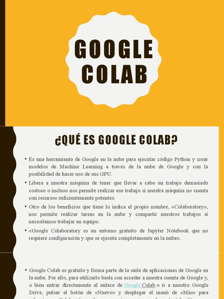 Google Colab | PDF