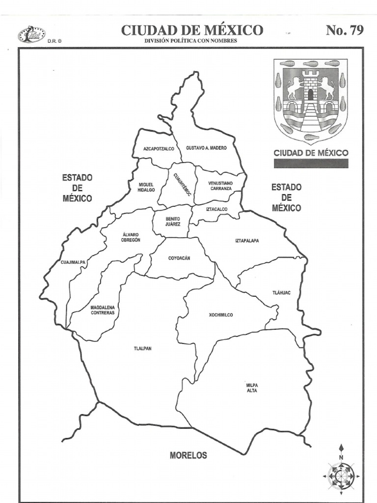 Mapa CDMX PDF