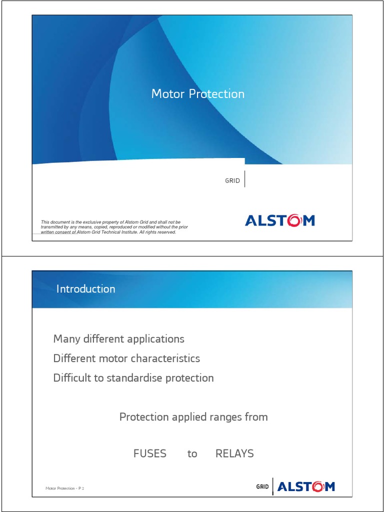 Single Phase Motor Protection Guide | PDF | Electric Motor | Fuse ...