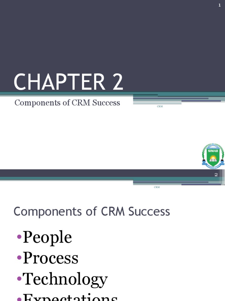 Key Components of CRM Success | PDF | Customer Relationship Management ...