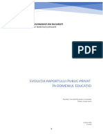 Raportul Public-Privat in Domeniul Educatiei