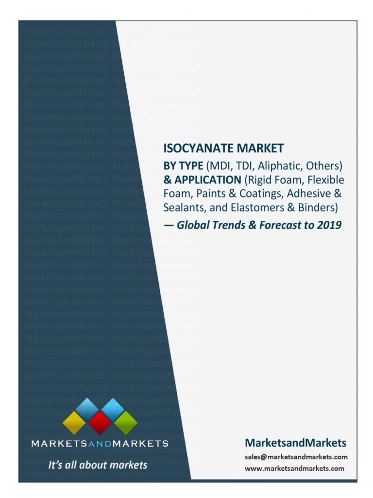 Isocyanate Market Sample | PDF | Polyurethane | Materials
