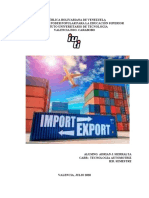 Importación y Exportación