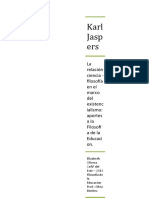 La relación ciencia-filosofía en el existencialismo de Jaspers