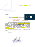 Carta de Aceptación Del Centro de Pract-Adm-2018-Ii