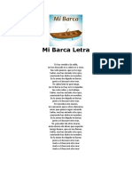 Mi Barca Letra