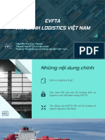 Cam Kết EVFTA Và Tác Động Tới Ngành Logistics Việt Nam
