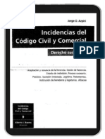 Incidencias Del Nuevo Codigo Cyc. Derecho Sucesorio. Azpiri