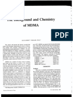 Shulgin BackgroundandChemistryofMDMA (1986)