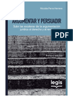 Parra Herrera - Argumentar y Persuadir (Portada y Tabla de Contenidos)