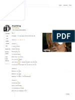 Anything - The Calling - Cifra Club