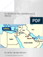 El Muro ENTRE CISJORDANIA E Israel