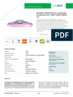 Bombilla LED UFO para crecimiento de plantas, E27, 40W, PLANT GROW 5_1