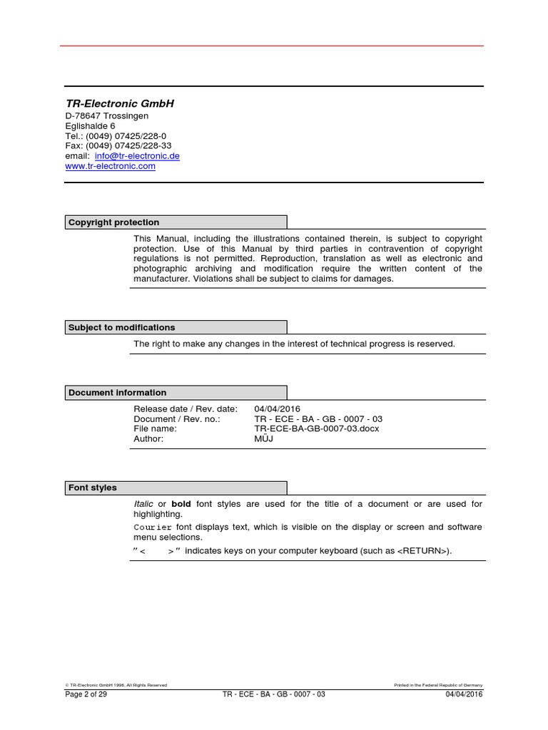 Datasheet-TR ELECTRONICS-Absolute Encoder Model CE 65M - 002 | PDF
