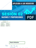 Razones y Proporciones