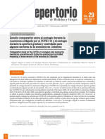 Estudio Comparativo Entre El Contagio Durante La Cuarentena Obligada Por El COVID-19 PDF