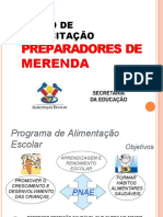 CAPACITAÇÃO MERENDEIRAS - 2019