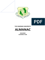 Zu Almanac - 2019-2020