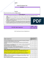 Clinical Evaluation Tool: NSG-320C