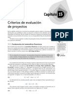 Criterios de Evaluacion de Proyectos (Control de Lectura)