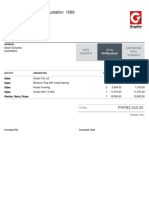 Estimate 1089 From Palawan Grapiko Creative Design Studio Inc