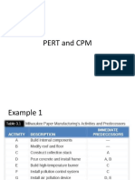 Pert CPM