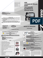 Manual Instrucao Contador de Cedulas Bivolt Cdet Ind Ced Falsas 420B PDF