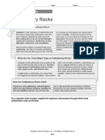 Sedimentary Rocks: Name Date Class