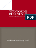 Stanford MBA Program Overview 2014