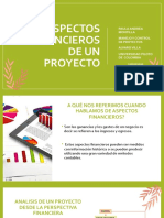 Aspectos Financieros de Un Proyecto