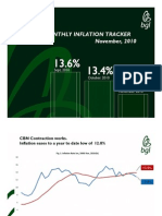 Monthly Inflation Tracker November 2010