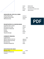 Datos Microcuenca E14a23