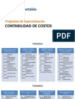 1° Modulo - Importancia de La Gestion de Costos - Ing. Patricia Ramos Silva