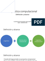 Definicion Alcance Linguistica Computacional