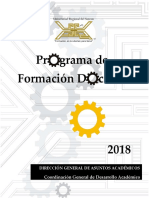 Programa de Formacion Docente 2018 PDF