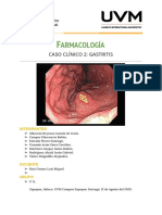 Caso Clinico 2 - Gastritis. Farmacología - 10 - 08 - 20. Equipo #1 PDF