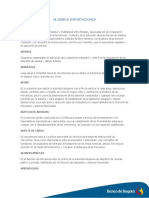 Glosario Importaciones PDF