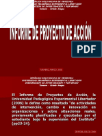 Informe de Proyecto de Accion y Presentacion