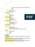 Triadas médicas y sus síntomas