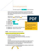 1 Clase Histología Hematopoyesis