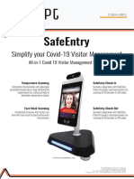 Safeentry: Simplify Your Covid-19 Visitor Management