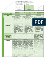 PLANIFICADOR SEMANA 19 Comunicación