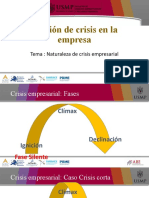 Gestión de crisis empresarial: fases, casos y soluciones